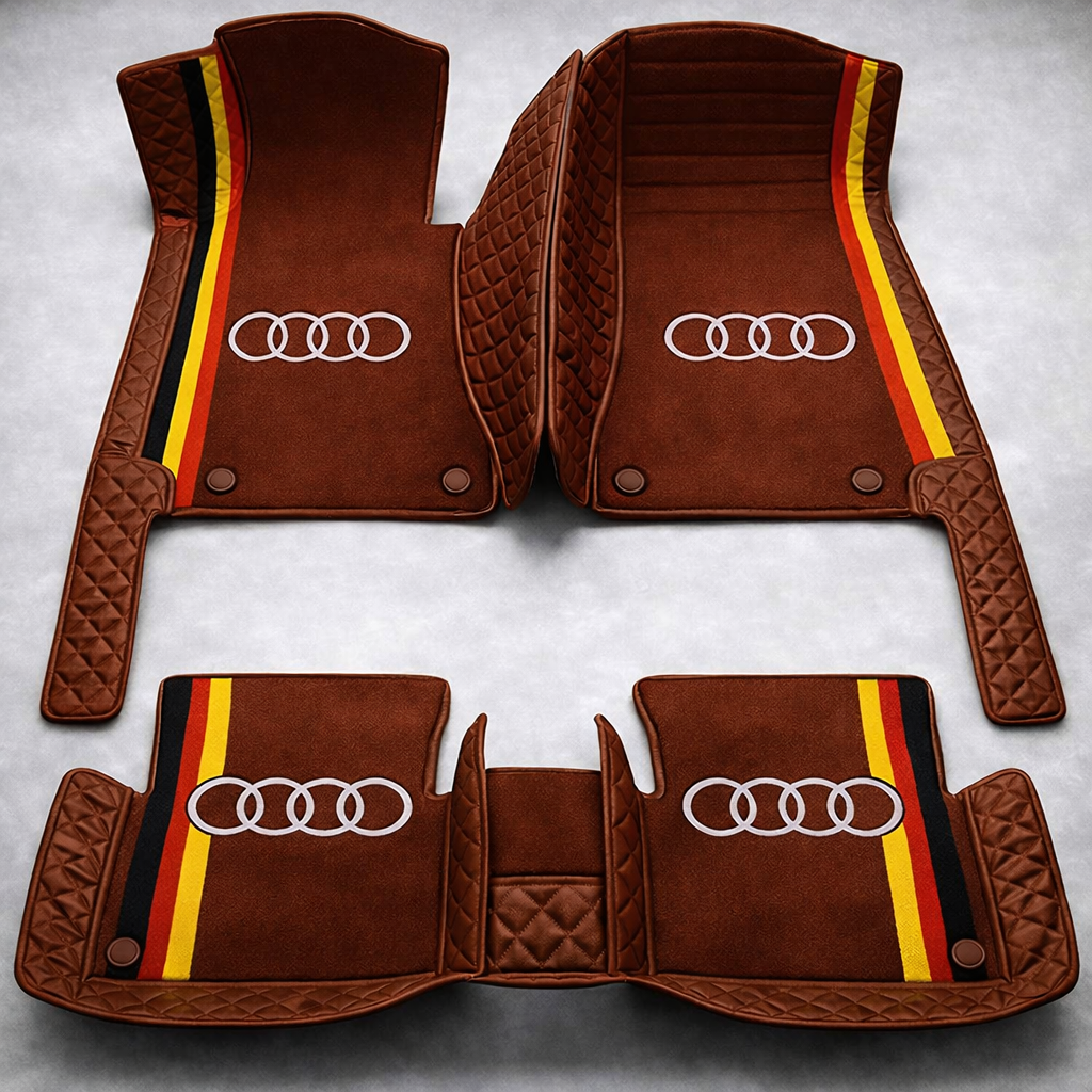 Set de covorașe auto premium, finisaj din piele – curățenie și eleganță în fiecare zi