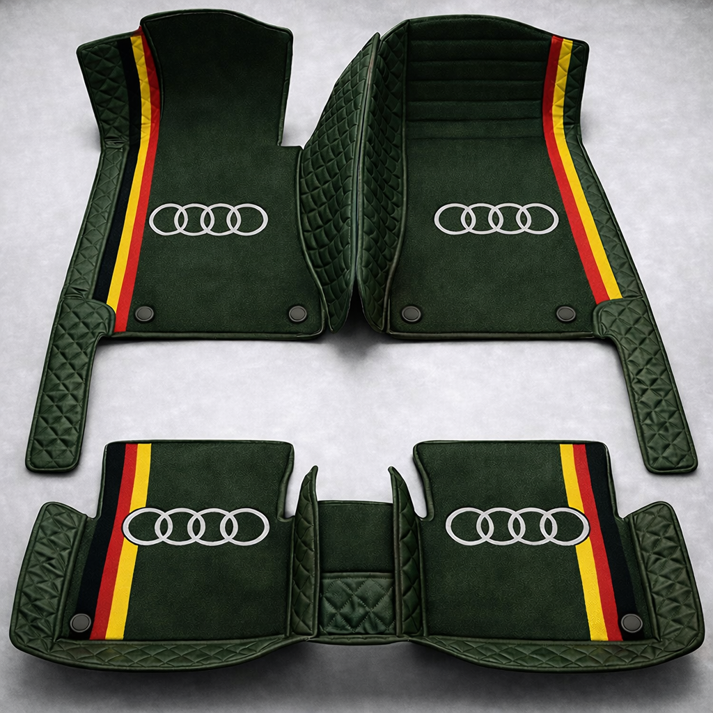 Set de covorașe auto premium, finisaj din piele – curățenie și eleganță în fiecare zi