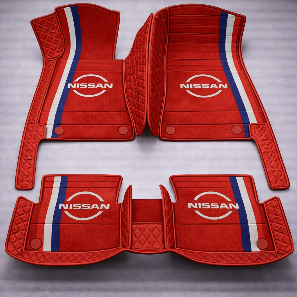 Set de covorașe auto premium, finisaj din piele – curățenie și eleganță în fiecare zi