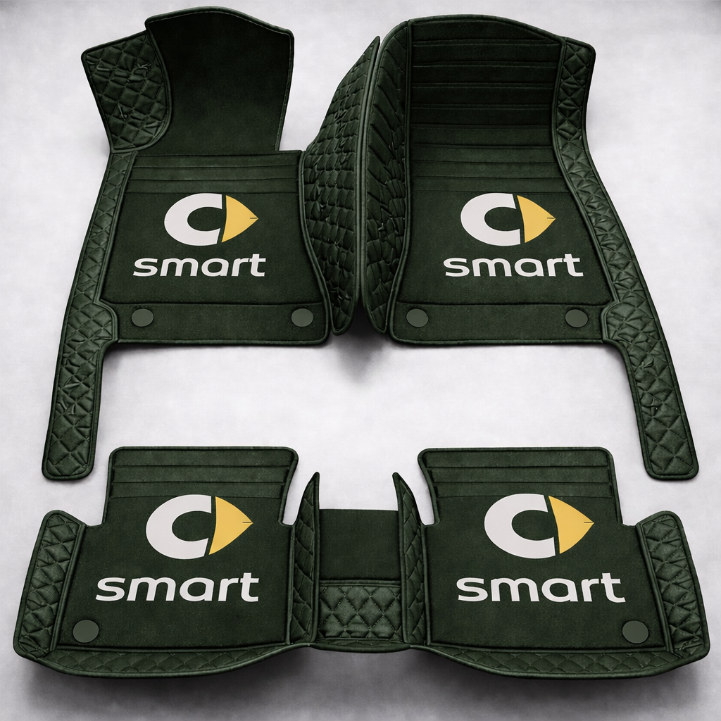 Set de covorașe auto premium, finisaj din piele – curățenie și eleganță în fiecare zi