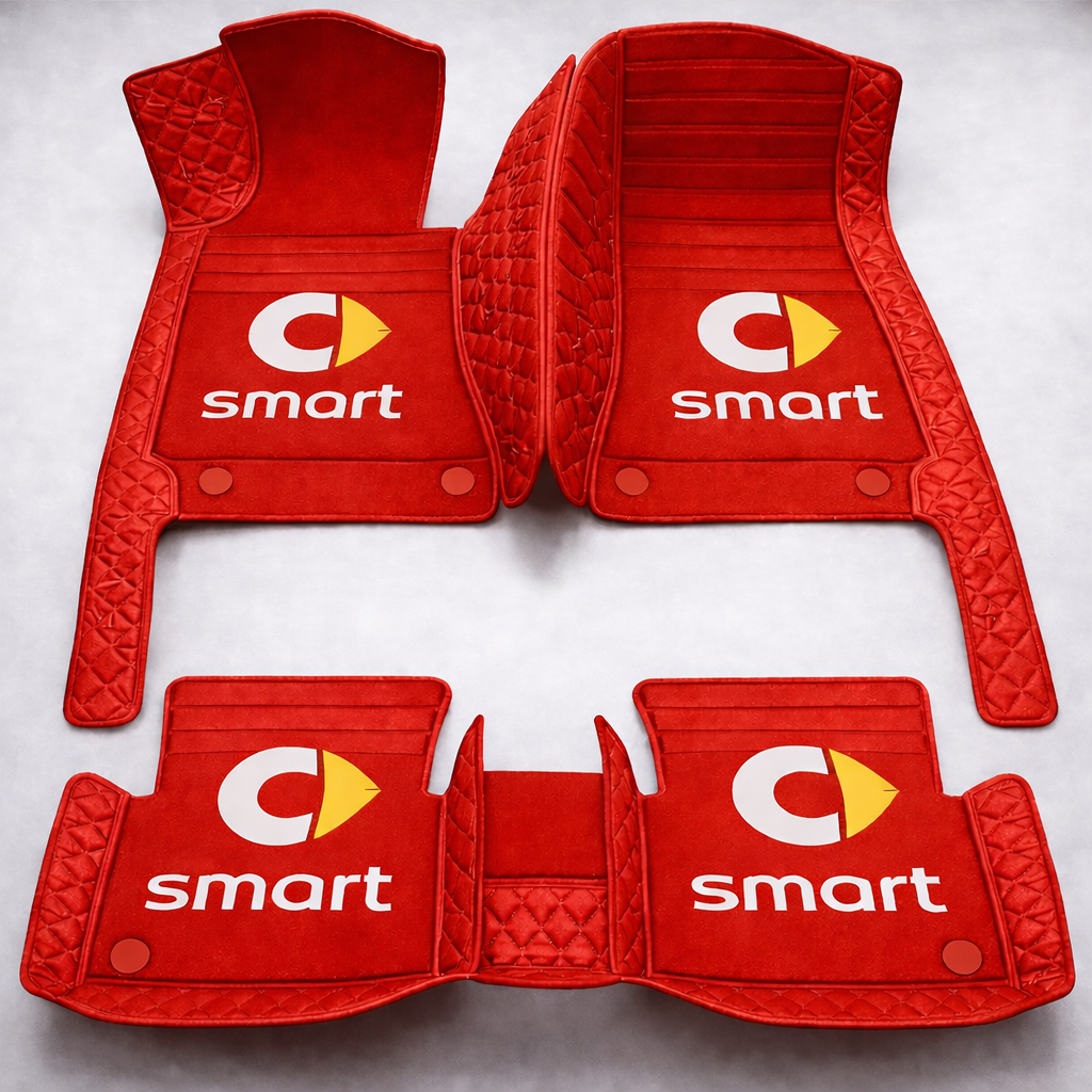 Set de covorașe auto premium, finisaj din piele – curățenie și eleganță în fiecare zi