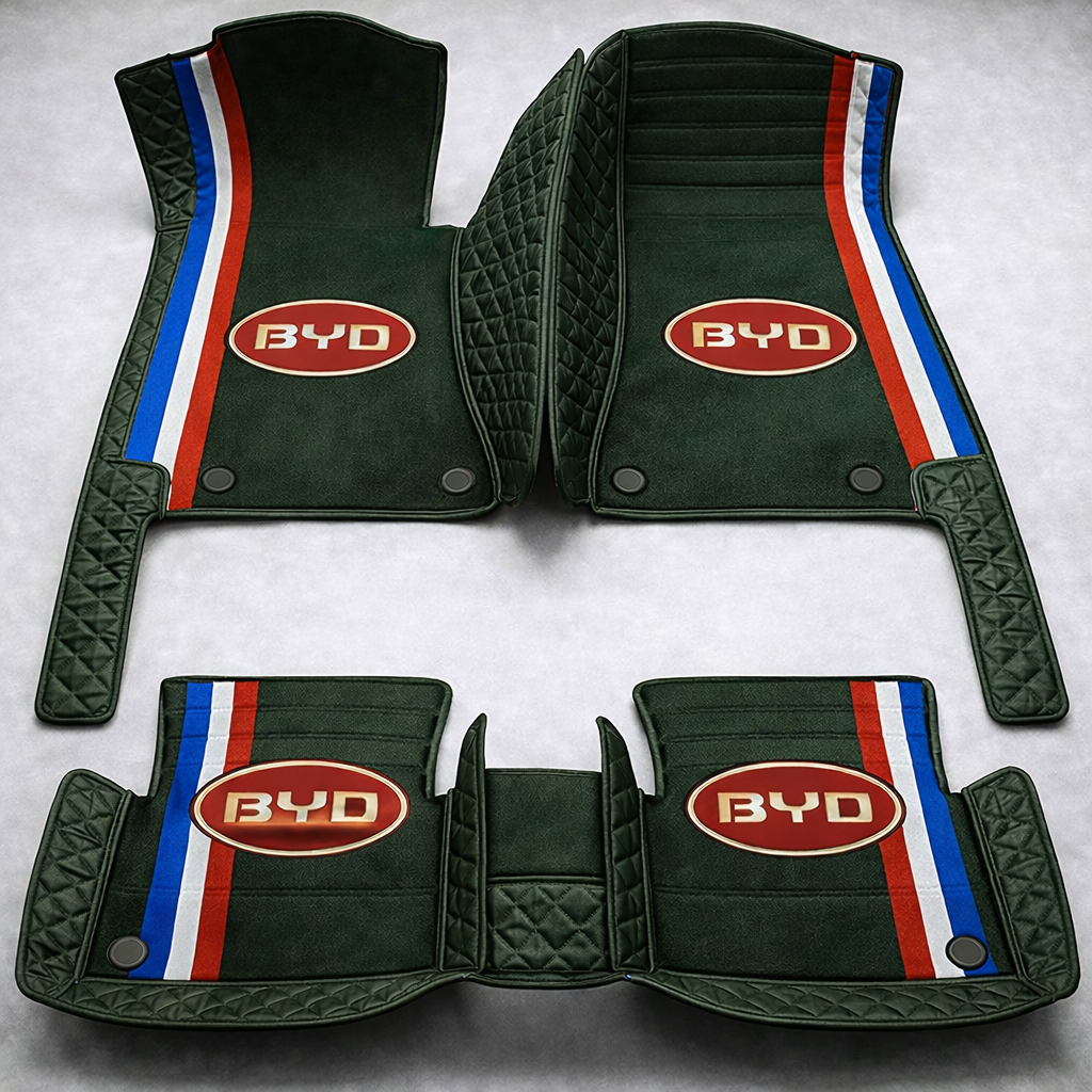 Set de covorașe auto premium, finisaj din piele – curățenie și eleganță în fiecare zi