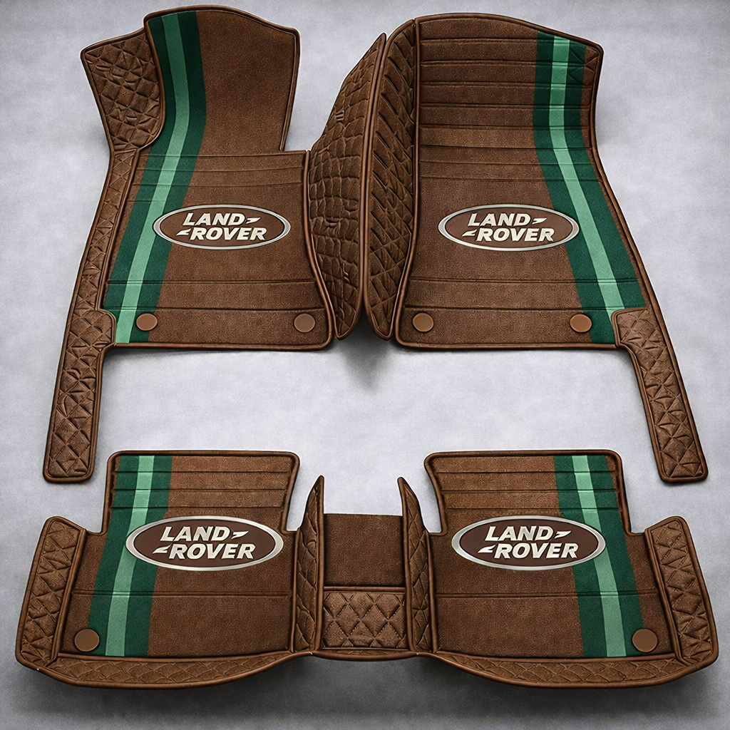 Set de covorașe auto premium, finisaj din piele – curățenie și eleganță în fiecare zi