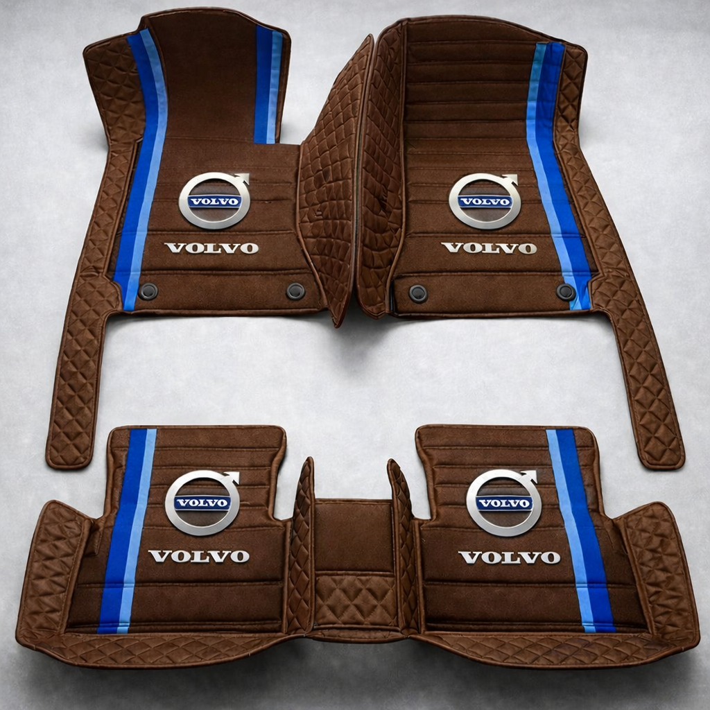 Set de covorașe auto premium, finisaj din piele – curățenie și eleganță în fiecare zi